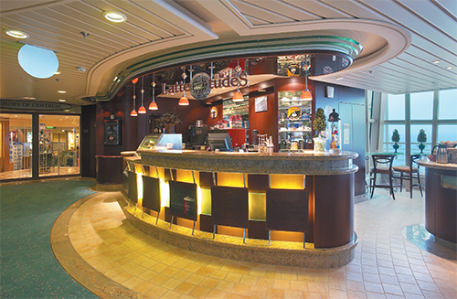 Cafe Latte-tudes on Serenade of the Seas